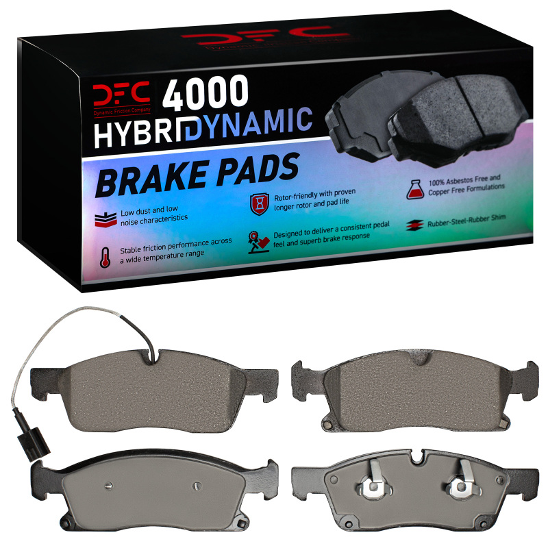 Picture of DFC 4000 HybriDynamic Brake Pads - DFC 17-23 Maserati Levante Front 4000 HybriDynamic Brake Pads dfc4000-1904-20