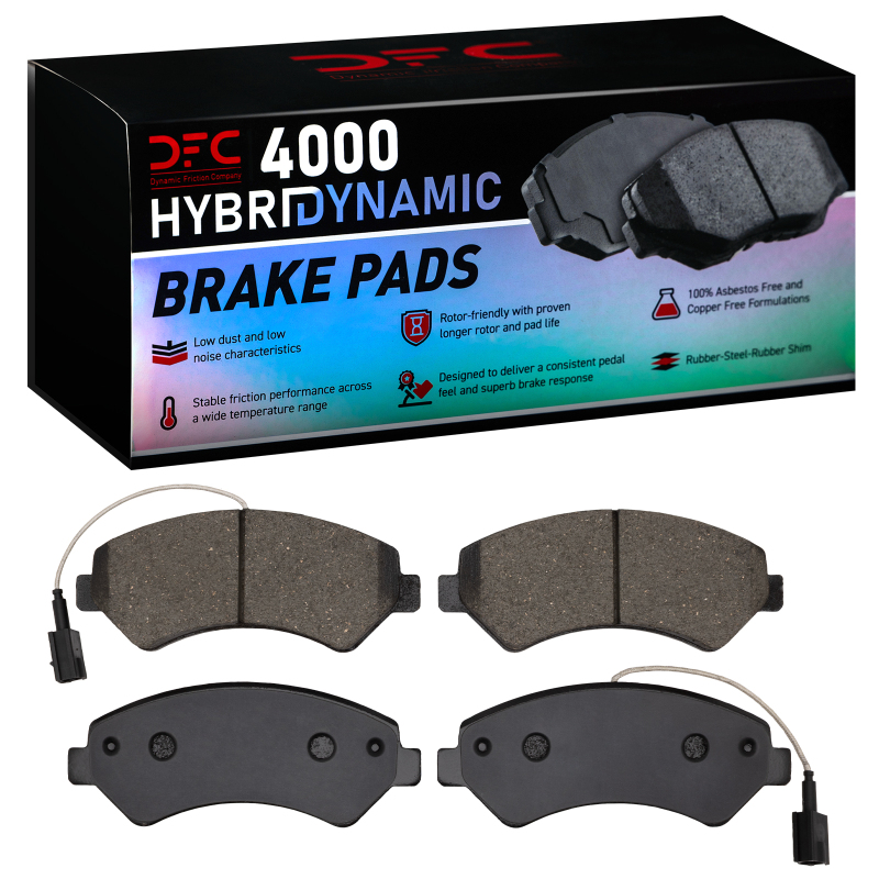 Picture of DFC 4000 HybriDynamic Brake Pads - DFC 14-22 Ram ProMaster 3500 Front 4000 HybriDynamic Brake Pads dfc4000-1540-20