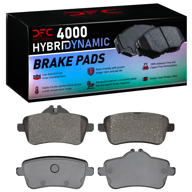 Picture of DFC 4000 HybriDynamic Brake Pads - DFC 12-19 Mercedes-Benz GLE63 AMG S Rear 4000 HybriDynamic Brake Pads dfc4000-1630-20