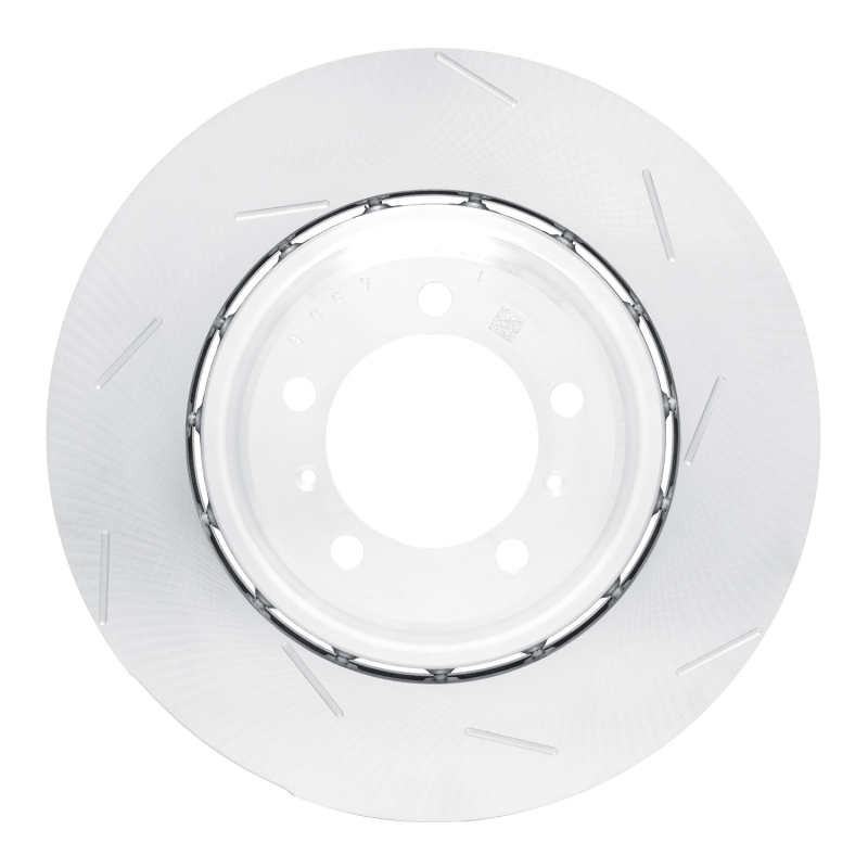 Picture of DFC Geomet Coated Rotors - Slotted - DFC 17-21 Porsche Panamera Right Rear Slotted Hi-Carbon Alloy Geomet Coated Rotor dfc910-02074DA
