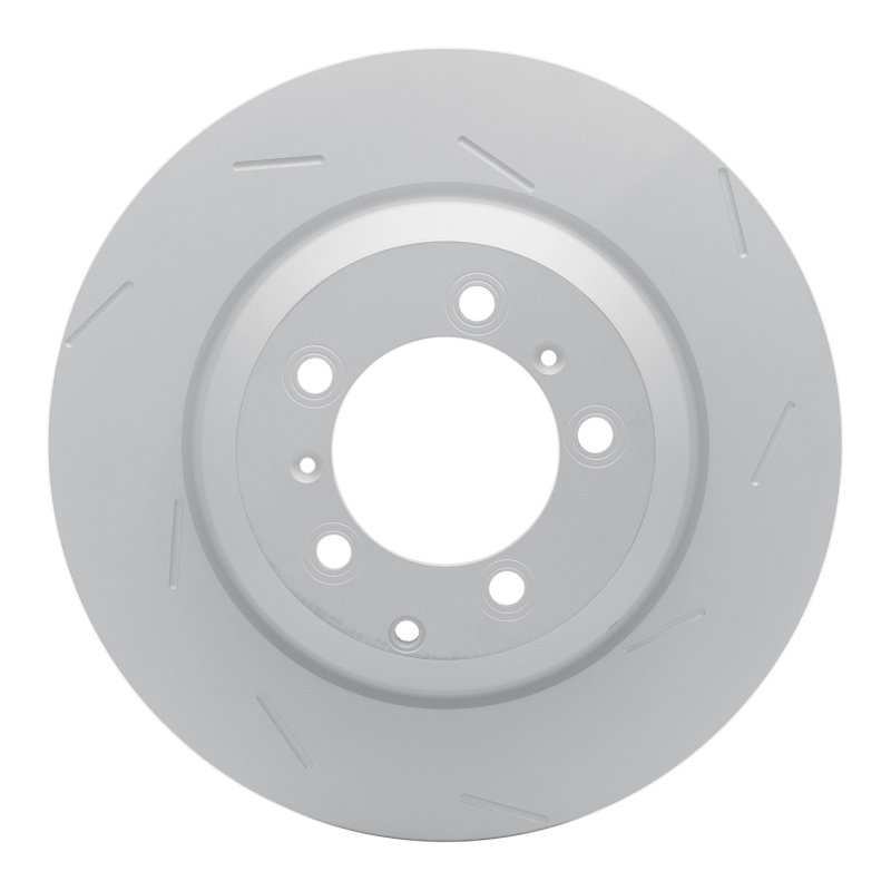 Picture of DFC Geomet Coated Rotors - Slotted - DFC 18-23 Porsche Panamera Left Rear Slotted Hi-Carbon Alloy Geomet Coated Rotor dfc910-02138D