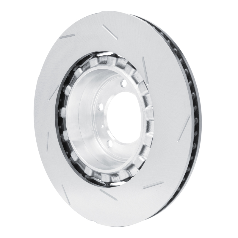 Picture of DFC Geomet Coated Rotors - Slotted - DFC 17-21 Porsche Panamera Left Rear Slotted Hi-Carbon Alloy Geomet Coated Rotor dfc910-02075DA
