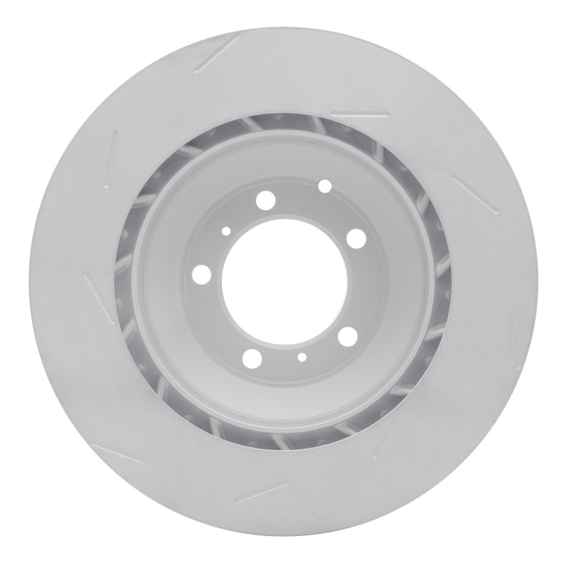 Picture of DFC Geomet Coated Rotors - Slotted - DFC 18-23 Porsche Panamera Left Rear Slotted Hi-Carbon Alloy Geomet Coated Rotor dfc910-02138D