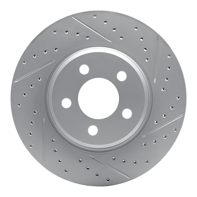 Picture of RNC Geo-Carbon Rotor - Drill & Slot - R1 06-08 Jaguar S-Type Rear Right Drilled & Slotted Geo-Carbon Rotor rnc830-20029R