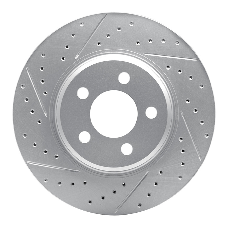 Picture of RNC Geo-Carbon Rotor - Drill & Slot - R1 06-08 Jaguar S-Type Rear Left Drilled & Slotted Geo-Carbon Rotor rnc830-20029L