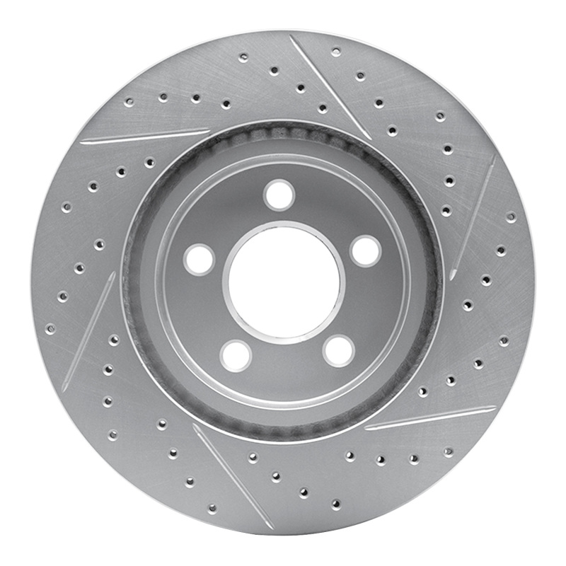Picture of RNC Geo-Carbon Rotor - Drill & Slot - R1 67-70 Chevrolet Biscayne Front Left Drilled & Slotted Geo-Carbon Rotor rnc830-47030L