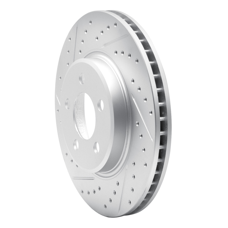 Picture of RNC Geo-Carbon Rotor - Drill & Slot - R1 67-70 Chevrolet Biscayne Front Left Drilled & Slotted Geo-Carbon Rotor rnc830-47030L