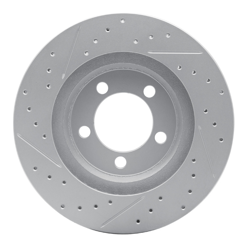 Picture of RNC Geo-Carbon Rotor - Drill & Slot - R1 65-66 Ford Galaxie Front Right Drilled & Slotted Geo-Carbon Rotor rnc830-54043R