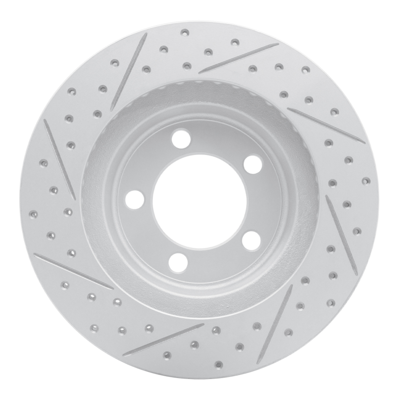 Picture of RNC Geo-Carbon Rotor - Drill & Slot - R1 67-67 Ford Country Squire Front Right Drilled & Slotted Geo-Carbon Rotor rnc830-54042R