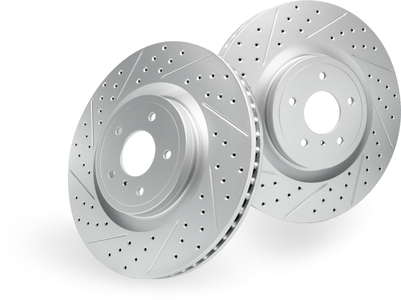 Picture of RNC Geo-Carbon Rotor - Drill & Slot - R1 73-98 International/Navistar S1823 Front Right/Rear Right Drill & Slot Geo-Carbon Rotor rnc830-71003R