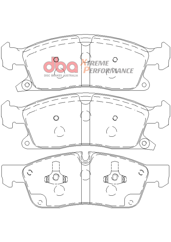 Picture of DBA XP650 Brake Pads - DB2216XP