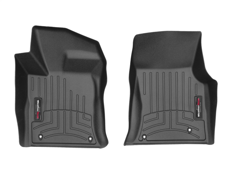 Picture of WeatherTech WT FloorLiner-Front-Blk Floor Mats - 448641