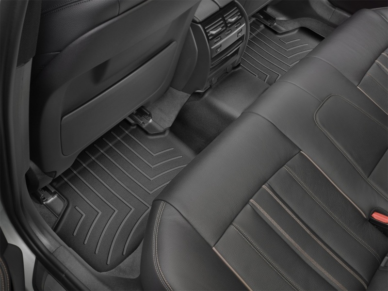 Picture of WeatherTech WT FloorLiner-Rear-Blk Floor Mats - 4410892