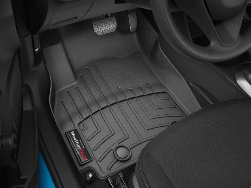 Picture of WeatherTech WT FloorLiner-Front-Blk Floor Mats - 449511