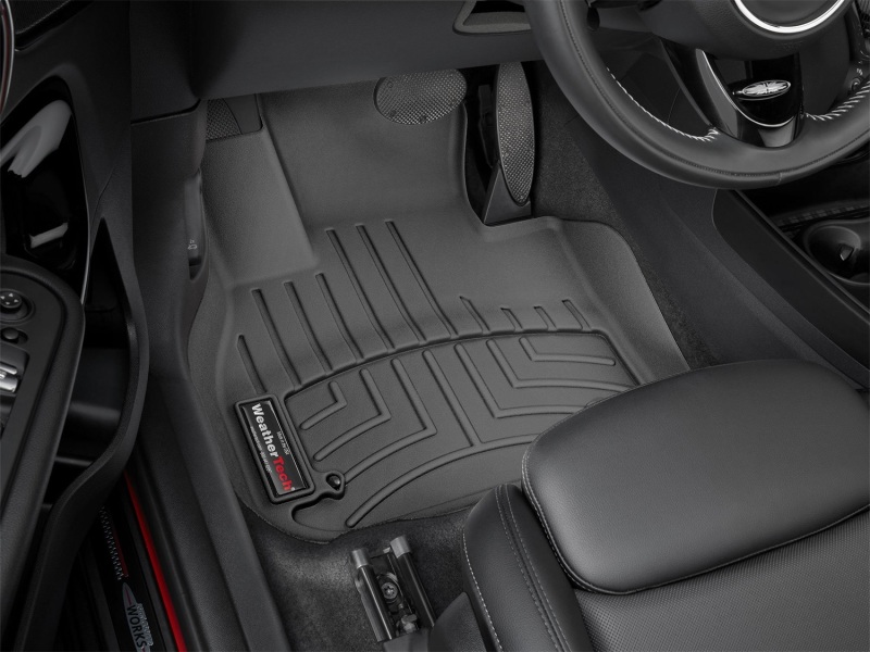 Picture of WeatherTech WT FloorLiner-Front-Blk Floor Mats - 4411781