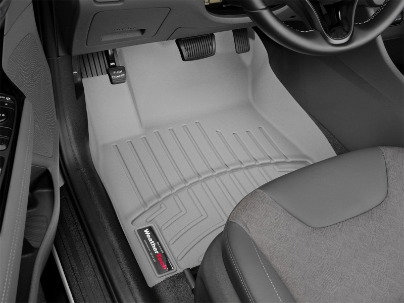 Picture of WeatherTech WT FloorLiner-Front-Grey Floor Mats - 4610361