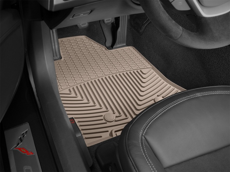 Picture of WeatherTech WT Rubber Mats-Front-Tan Floor Mats - W352TN