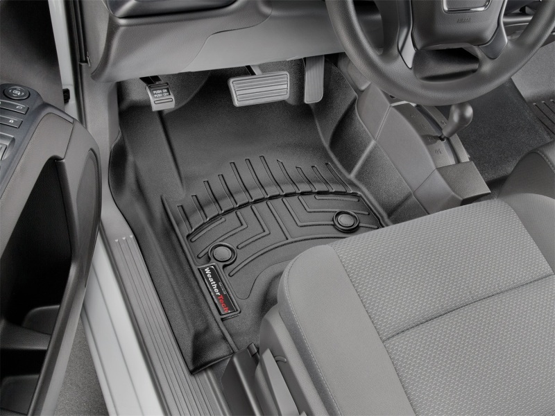 Picture of WeatherTech WT FloorLiner-Front-Blk Floor Mats - 449651V