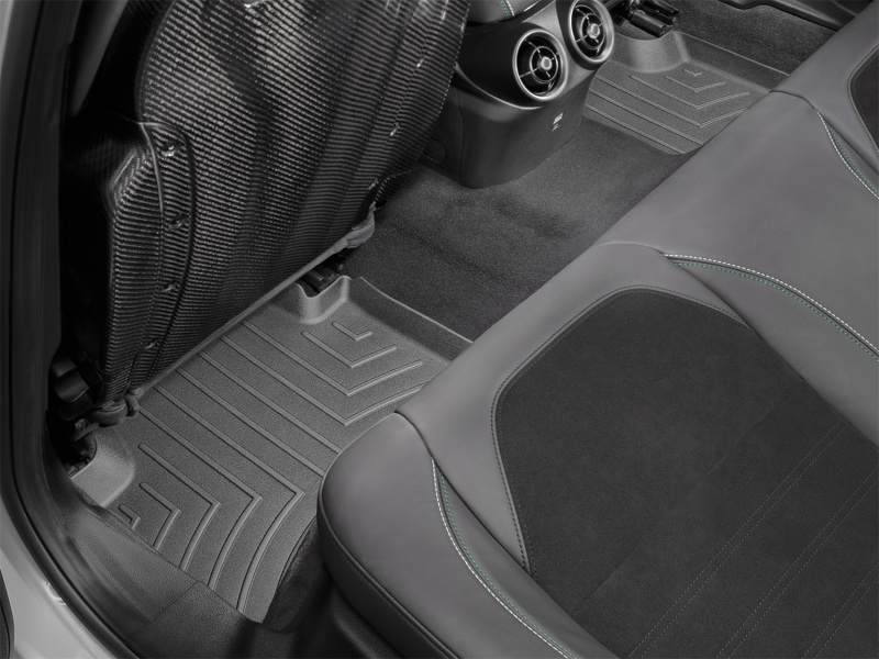 Picture of WeatherTech WT FloorLiner-Rear-Blk Floor Mats - 4410462