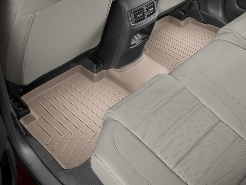 Picture of WeatherTech WT FloorLiner-Rear-Tan Floor Mats - 4511102