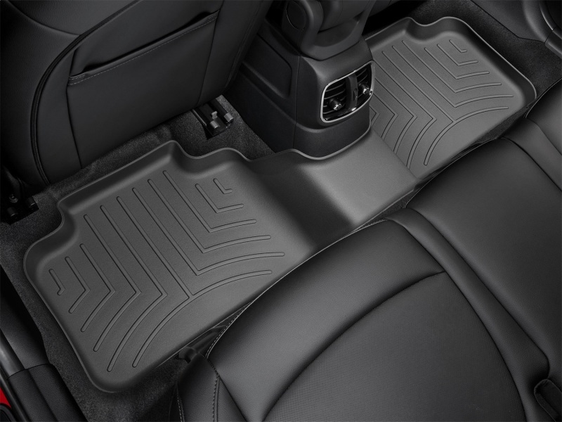 Picture of WeatherTech WT FloorLiner-Rear-Blk Floor Mats - 4411782