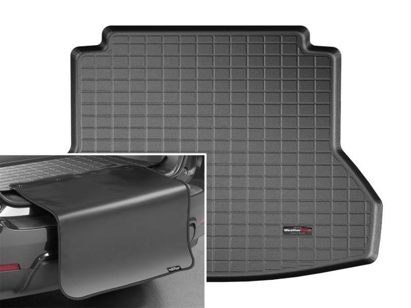 Picture of WeatherTech WT Cargo Liners-Black Floor Mats - 40872SK