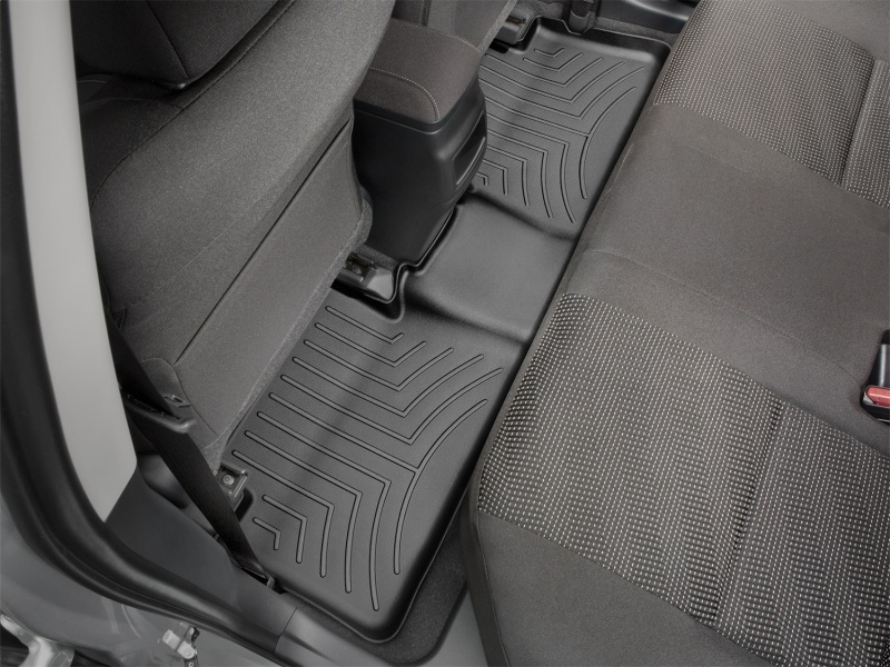 Picture of WeatherTech WT FloorLiner-Rear-Blk Floor Mats - 448662