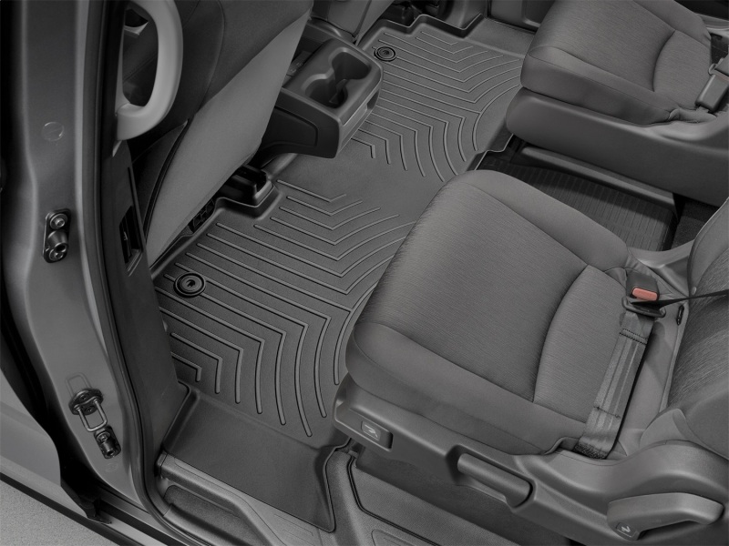 Picture of WeatherTech WT FloorLiner-Rear-Blk Floor Mats - 4412182