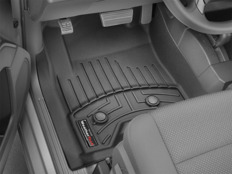 Picture of WeatherTech WT FloorLiner-Front-Blk Floor Mats - 449681V