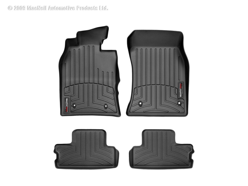 Picture of WeatherTech 02-06 Mini Cooper / Cooper S Front and Rear Floorliners - Black