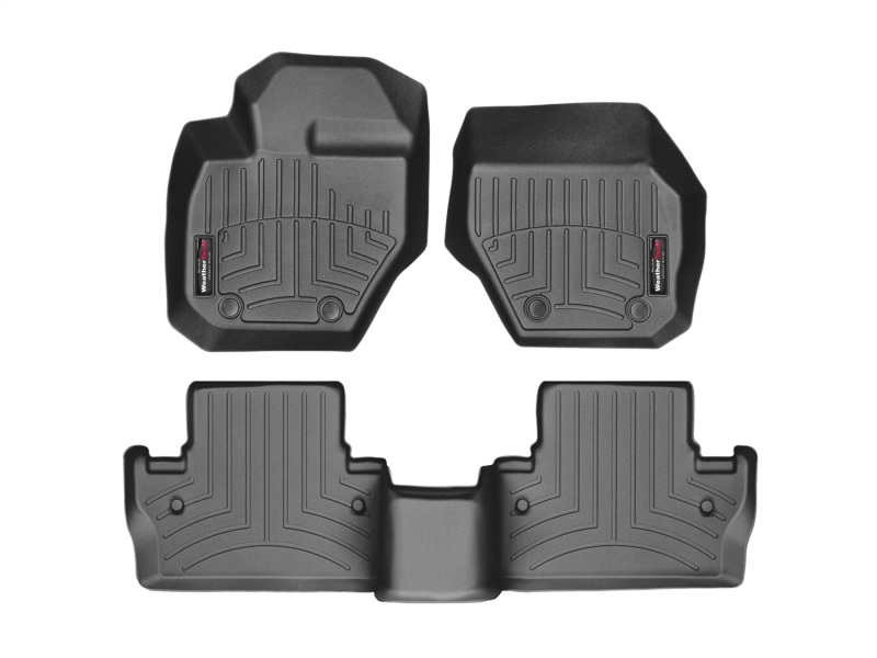Picture of WeatherTech 11+ Volvo S60 Front and Rear Floorliners - Black
