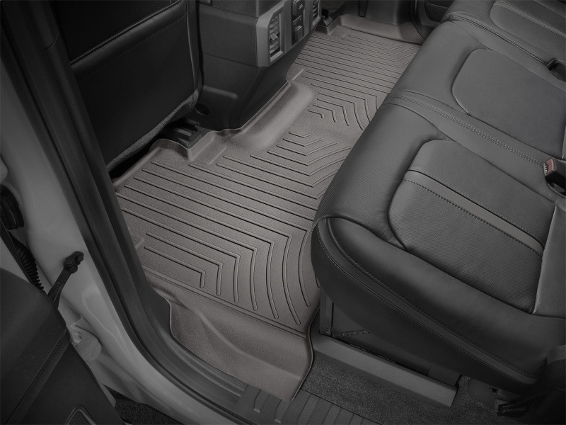 Picture of WeatherTech WT FloorLiner-Rear-Cocoa Floor Mats - 4710122
