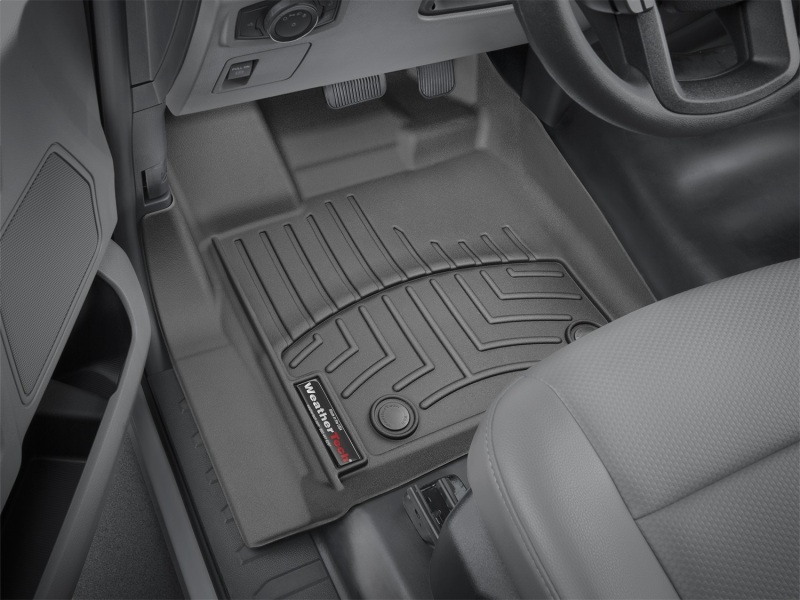 Picture of WeatherTech WT FloorLiner-Front-Blk Floor Mats - 449521V