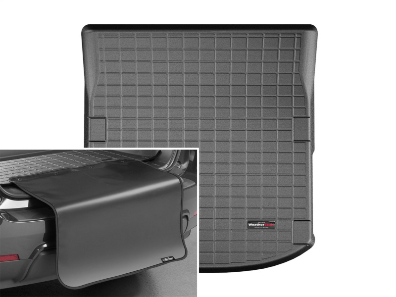 Picture of WeatherTech WT Cargo Liners-Black Floor Mats - 40972SK