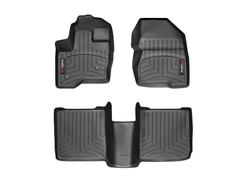 Picture of WeatherTech 09-11 Ford Flex Front and Rear Floorliners - Black