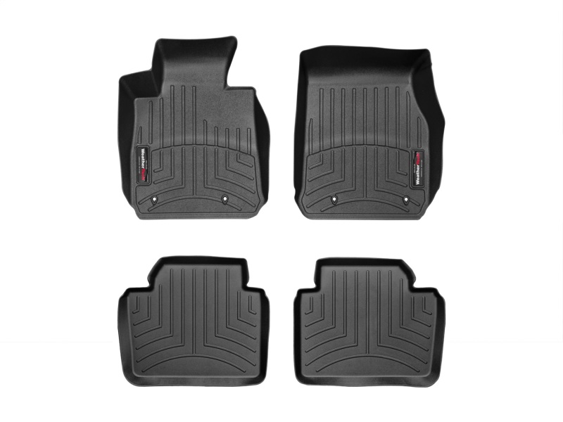 Picture of WeatherTech 12+ BMW 3-Series Front and Rear Floorliners - Black