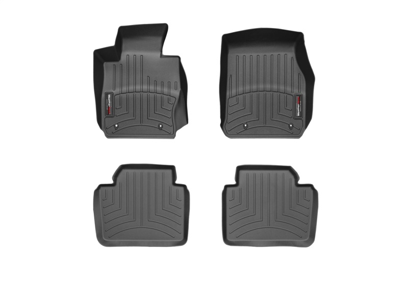 Picture of WeatherTech 12+ BMW 3-Series Front and Rear Floorliners - Black