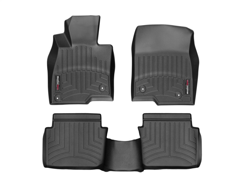 Picture of WeatherTech 14+ Mazda Mazda3 Front and Rear Floorliners - Black