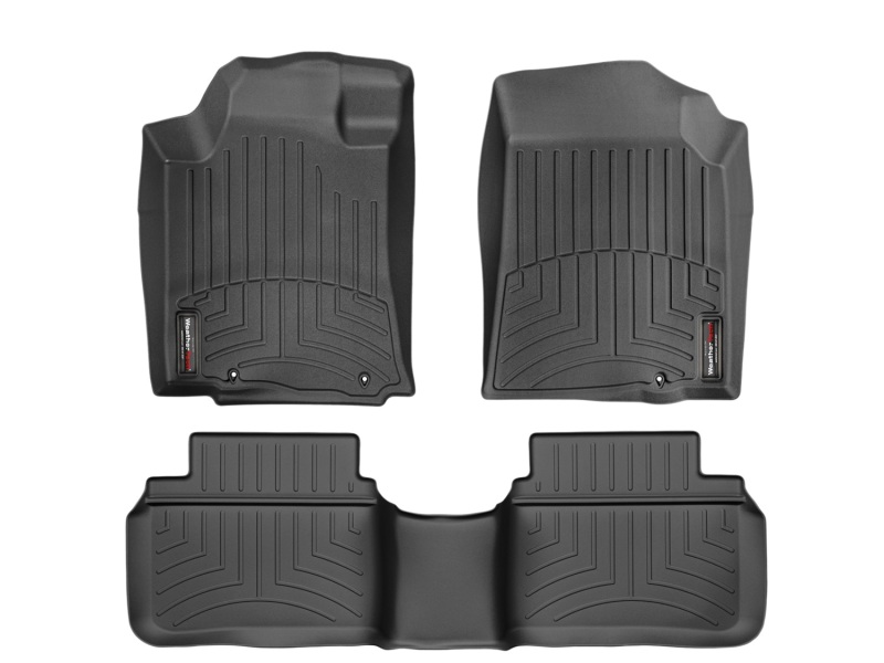 Picture of WeatherTech 13+ Nissan Altima Front and Rear Floorliners - Black