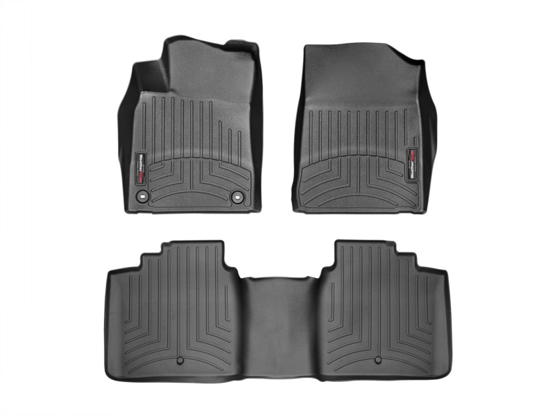 Picture of WeatherTech 13+ Toyota Avalon Front and Rear Floorliners - Black