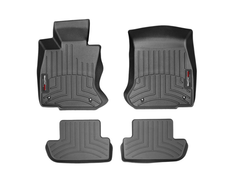 Picture of WeatherTech 12+ BMW 6-Series Front and Rear Floorliners - Black
