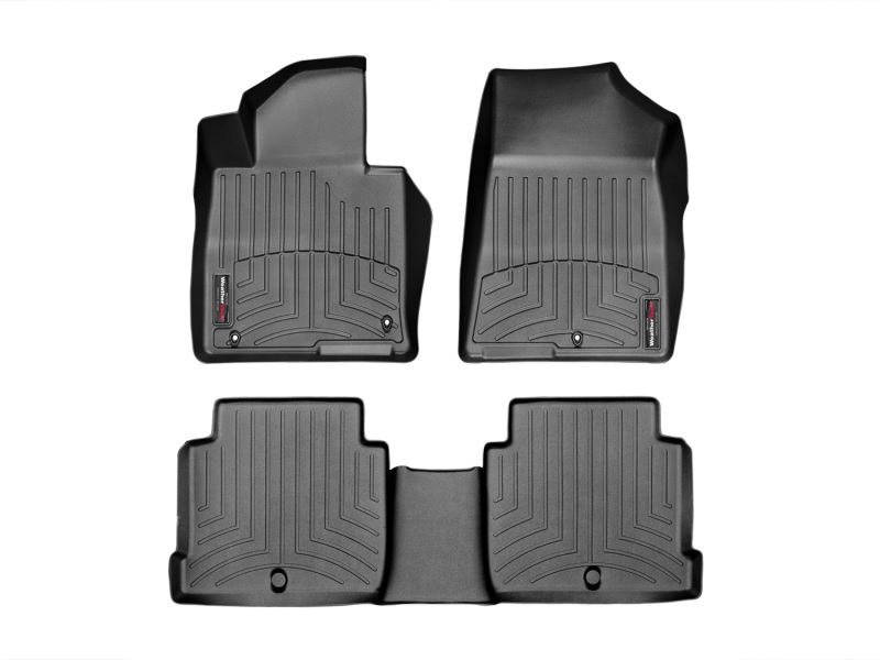 Picture of WeatherTech 15 Hyundai Sonata Front and Rear FloorLiners - Black