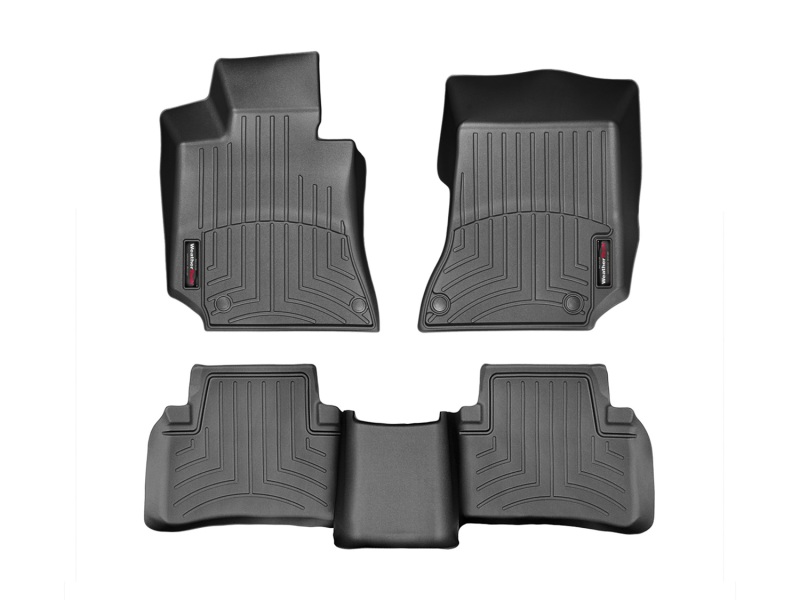 Picture of WeatherTech 15+ Mercedes-Benz E-Class Front and Rear Floorliners - Black