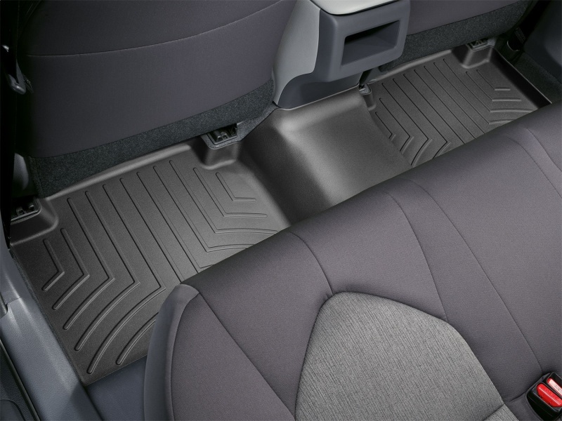 Picture of WeatherTech WT FloorLiner-Rear-Blk Floor Mats - 4412303