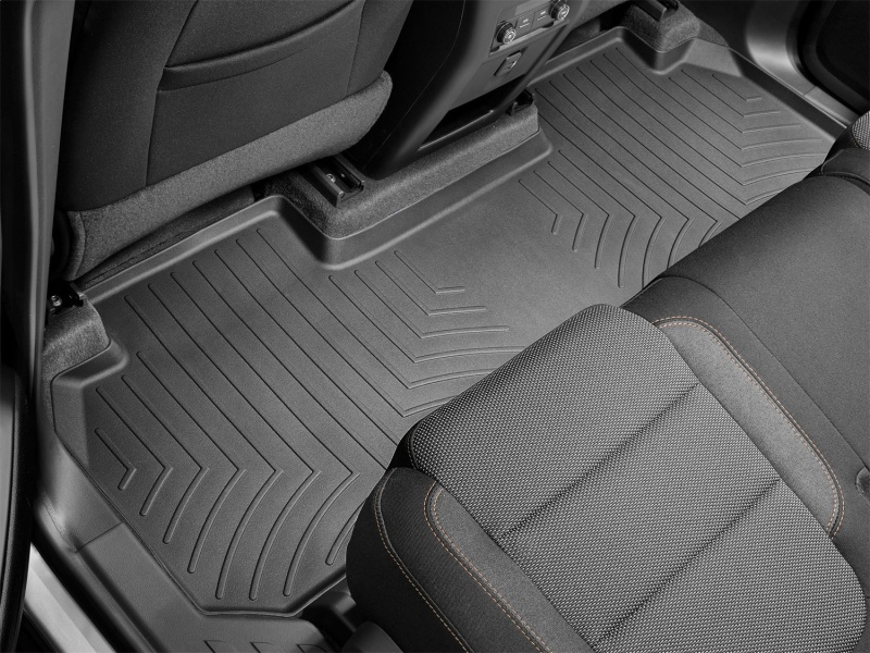 Picture of WeatherTech WT FloorLiner-Rear-Blk Floor Mats - 4412283