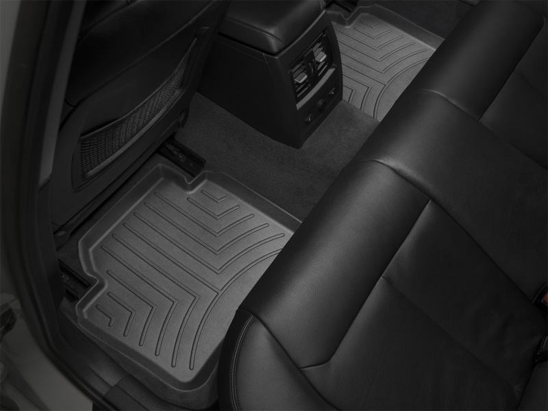 Picture of WeatherTech WT FloorLiner-Rear-Blk Floor Mats - 449552