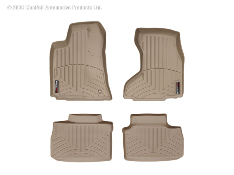 Picture of WeatherTech 05-10 Chrysler 300 Front and Rear Floorliners - Tan