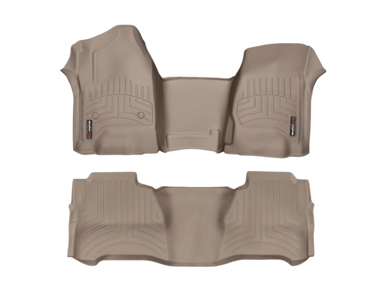 Picture of WeatherTech 08-10 Toyota Sequoia Front/Rear/and Rear Floorliners - Tan