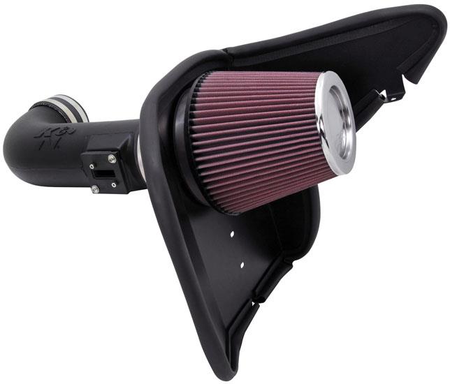 Picture of KN K&N 10 Chevy Camaro 6.2L V8 AirCharger Performance Intake Cold Air Intakes - 63-3074