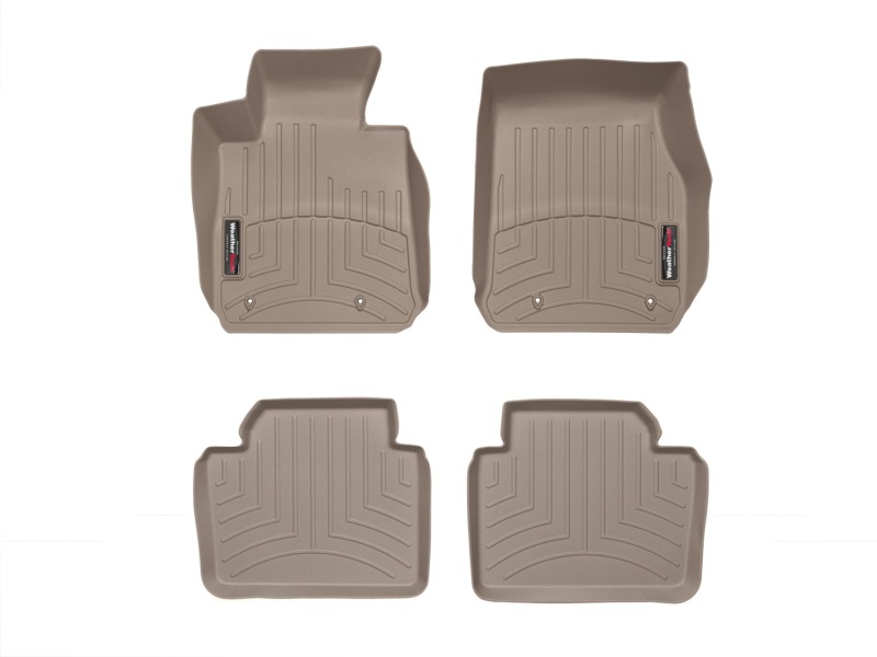 Picture of WeatherTech 12+ BMW 3-Series Front and Rear Floorliners - Tan
